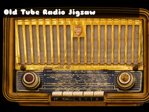 Visszadátumozott Tube Radio Jigsaw